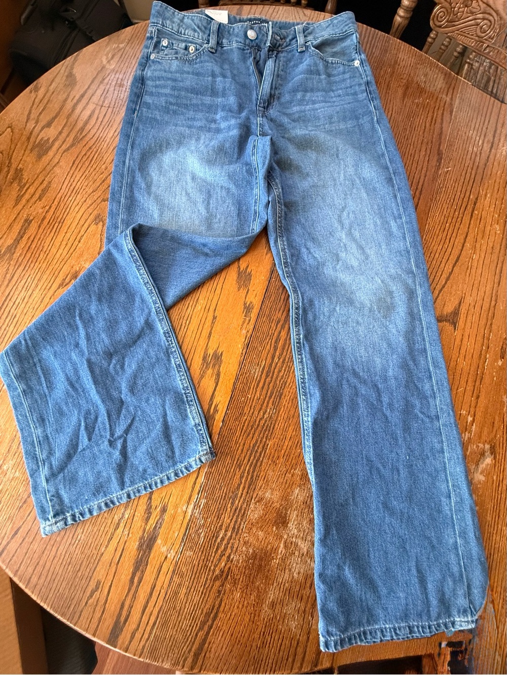 Aeropostale Women's High-Rise Blue Denim Jeans